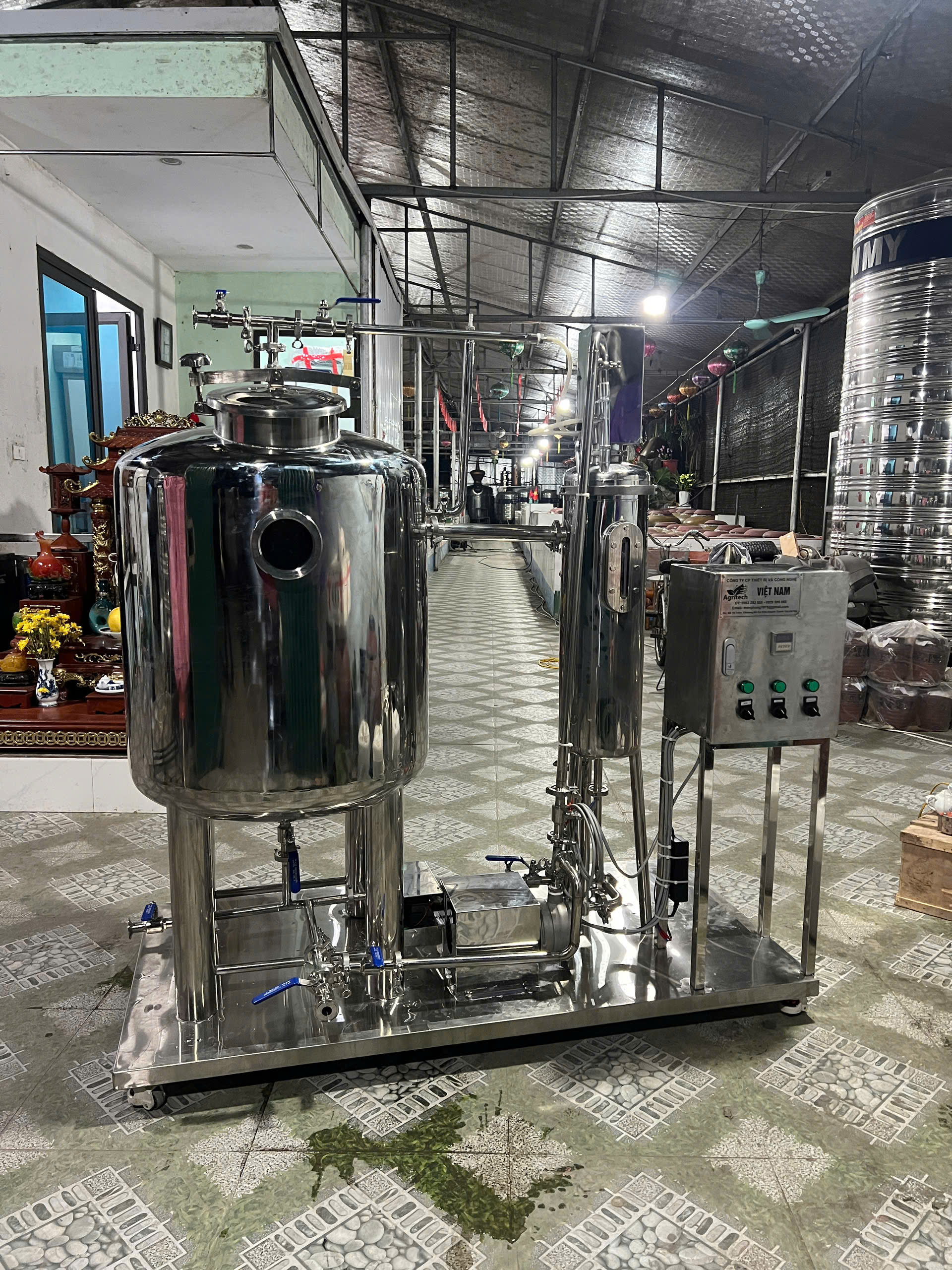 Máy Tiệt Trùng Plasma Cho Rượu Nhẹ